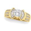 14K Yellow Gold Diamond Engagement 1.75 Ct.