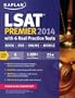 Kaplan LSAT Premier 2014 with 6 Real Practice Tests: Book + Online + DVD + Mobile