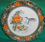 Franklin Mint Royal Doulton Violet-Crowned Hummingbird Plate