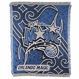 Orlando Magic NBA Triple Woven Jacquard Throw (Tattoo Series) (48x60")