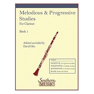 Melodious and Progressive Studies, Book 1, for Clarinet (B448)