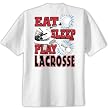 Eat Sleep Play Lacrosse Short Sleeve T Shirt