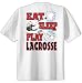 Eat Sleep Play Lacrosse Short Sleeve T Shirt