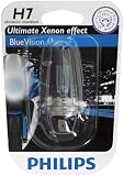 Produkt-Bild: Philips 12972BVUBW Blue Vision Moto H7 Motorrad-Scheinwerferlampe, 1er Blister