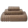 Fieldcrest® Luxury Towels 3-pc. Set - Taupe Dusk