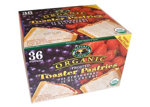 Nature's Path Organic Frosted Toaster Pastries 36 Pastries Per Box,( 24-strawberry and... by Nature's Path