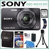 Sony Cyber-Shot DSC-W570 16.1 MP Digital Camera with 5x Wide-Angle Optical  ....