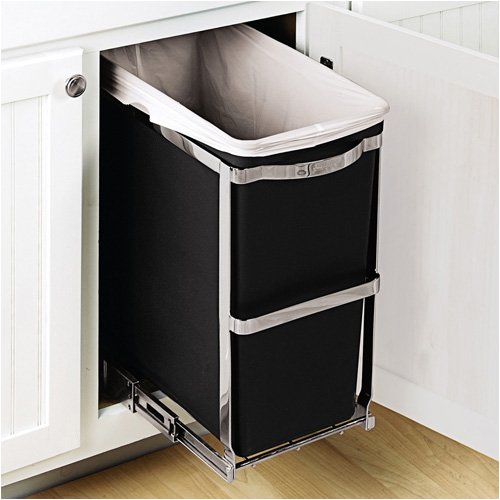 simplehuman CW1124 30 Liter Under-Counter Pull Out Trash Can