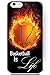 Phone case for iPhone 6, [Non-Slip] iPhone 6 (4.7) Case SlimNEW [Fit Series] [Thin Fit] Non Slip Surface with Excellent Grip Hard Case - Basketball is Life