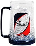 NFL New England Patriots 16-Ounce Crystal Freezer Mug