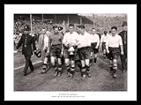 Everton Football Club - Dixie Dean 1933 FA Cup Final Framed Photo Memorabilia