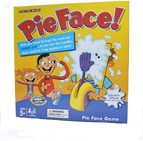 Pie Face Board Game Family Kids Rocket Games
