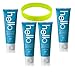 (4 Pack) Hello Toothpaste, Supermint, 5 Oz with Fluoride, Vegan and ADA Approved + LiveMyLife Wristband (Supermint, 4 X 5 OZ)