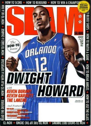 Slam February 2010 Dwight Howard/Orlando Magic on Cover, How-To Issue, Kevin Durant/Oklahoma City Thunder on Scoring