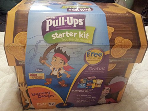 Huggies Pull Ups Training Pants Starter Kit - Jake Never Land Pirates