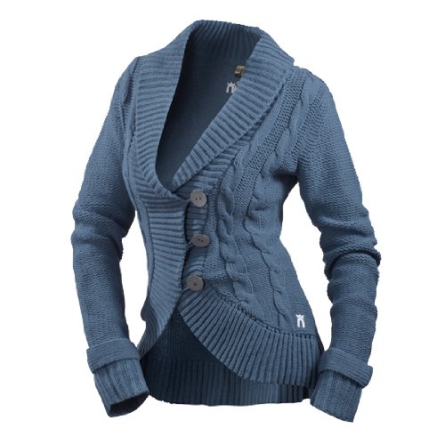 Neighborhood Strickjacke Damen, blau, 36