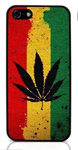 Marijuana Kush Weed Hard Case for Apple iPhone 5/5S ( Sugar Skull )