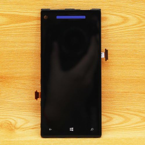 Blue for HTC 8x Complete LCD Display Digitizer Touch Screen+frame Assembly Parts