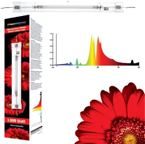1000 Watt Commercial Grade Double Ended DE Bulb HPS