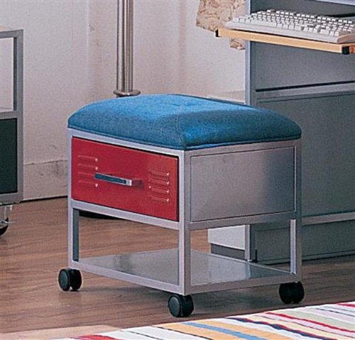 Childrens Toyshop  Toys : Coaster Locker Set Youth Stool - Multicolor Metal