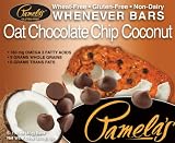 Pamelas Products Whenever Bars Oat Choc Chip Coconut, 5 Count Box, 7.05-Ounce (Pack of 6)