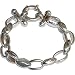 Tennis Bracelet Sterling Silver Jewelry Indian Gifts 8.5 inches (brclt223b)