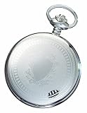 51%2B5sPqzmiL. SL160  Charles Hubert, Paris Stainless Steel Quartz Pocket Watch #3599 B