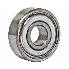 R6ZZ Bearing 3/8 x 7/8 x 9/32 Shielded Inch
