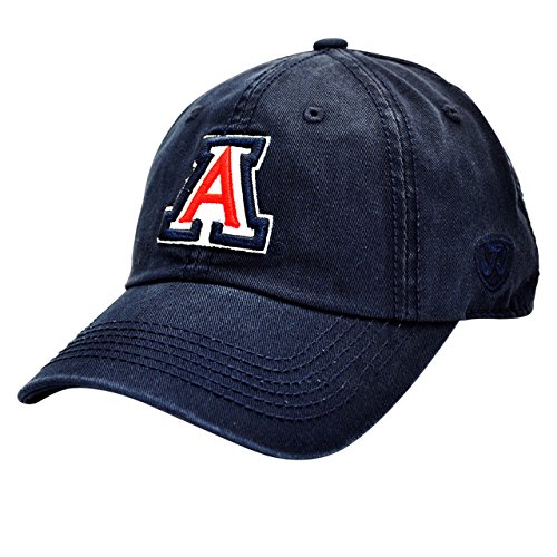 Arizona Wildcats Adjustable Enzyme Washed Hat - Navy