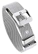 7.5 in. Stainless Steel Belt Buckle Mesh Bracelet