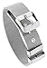 7.5 in. Stainless Steel Belt Buckle Mesh Bracelet title=