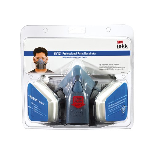 3M R-7512ES Professional Half-Mask Organic Vapor, P95 Respirator Assembly, Medium On Sale