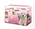 3DS Konsole + Nintendogs und Cats, rosa