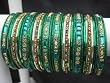 Paisley: Dark Green Bangles (2.4/2.6/2.8)