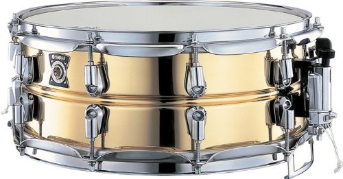Yamaha SD-4455 Metal Snare Series 14-Inch Snare Drum - Brass On Sale