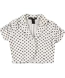 Eye Candy "Dotted & Ruched" S/S Bolero (Sizes 2T - 4T)