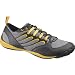 Merrell Mens Shoes Trail Glove Grey Yellow Mesh Running Sneakers J85521, Smoke/Adventure Yellow, 11 D(M) US