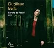 Dutilleux : Sonate - Beffa : Sonate, 6 �tudes, Voyelles