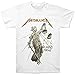 Metallica: and Justice for All Shirt - White (Small)
