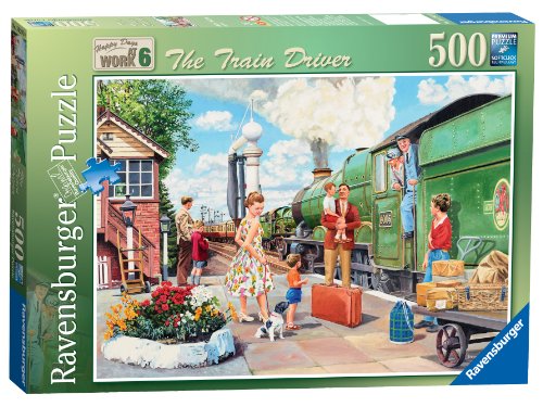 Ravensburger The Train Driver 500pc