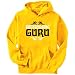Bodybuilding Guru Sports Mens Hoodie (Yellow, Sizes X-Small - XXX-Large)