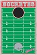 Ohio State Buckeyes NCAA Football Field Bean Bag Toss Game