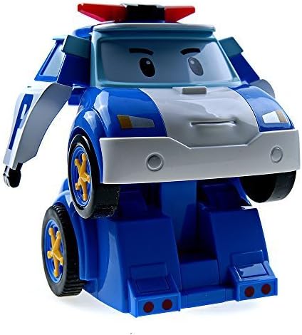NEW Automatic Transformation AT Poli with Remote Control Robocar Poli Transformer Function with Police Siren Lights & Sound Features by OUAPS