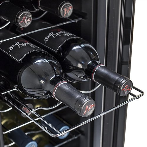 Koldfront 12 Bottle Stainless Steel SlimFit Thermoelectric Wine Cooler