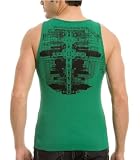 G by GUESS Quattro Tank, GREEN (XXL)