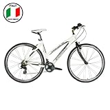 Lombardo Women's Wheelerpeak 100 Bicycle (White, 700 X 19-Inch)