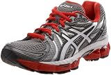 ASICS Men’s GEL-Nimbus 13 Running Shoe,Silver/White/Flame,10.5 M US