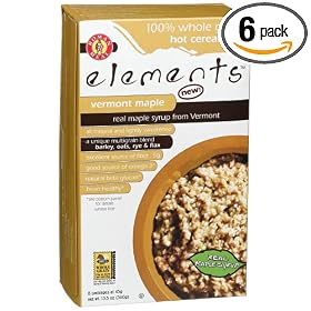 Roman Meal Elements Vermont Maple Hot Cereal, 8 Count Boxes (Pack of 6) Roman Meal Elements Vermont Maple Hot Cereal, 8-Count Boxes (Pack of 6)