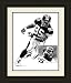 Pittsburgh Steelers Framed Greg Lloyd Pittsburgh Steelers By Michael Mellett NFL Football
