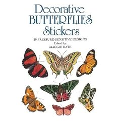 Decorative Butterflies Stickers: 29 Pressure-Sensitive Designs (Pocket-Size Sticker Collections)